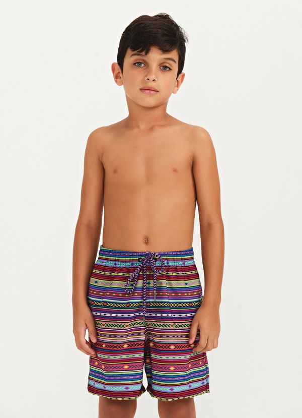 Shorts Bambini Son - Bianco, Taglia 140, 100% Poliestere, Aderente - Foto 3